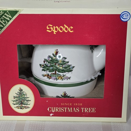 Spode christmas tree - tree, tea