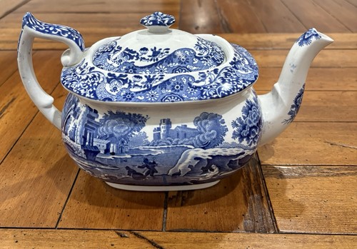 Vintage spode blue - blue, italian